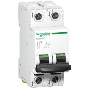 A9N61533 Schneider miniature circuit breaker – C60H – 2 poles – 25 A – C curve MCB