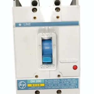 Kahramaa DH L&T Mccb 200 ampere 3 pole Laresen Turbo Qatar